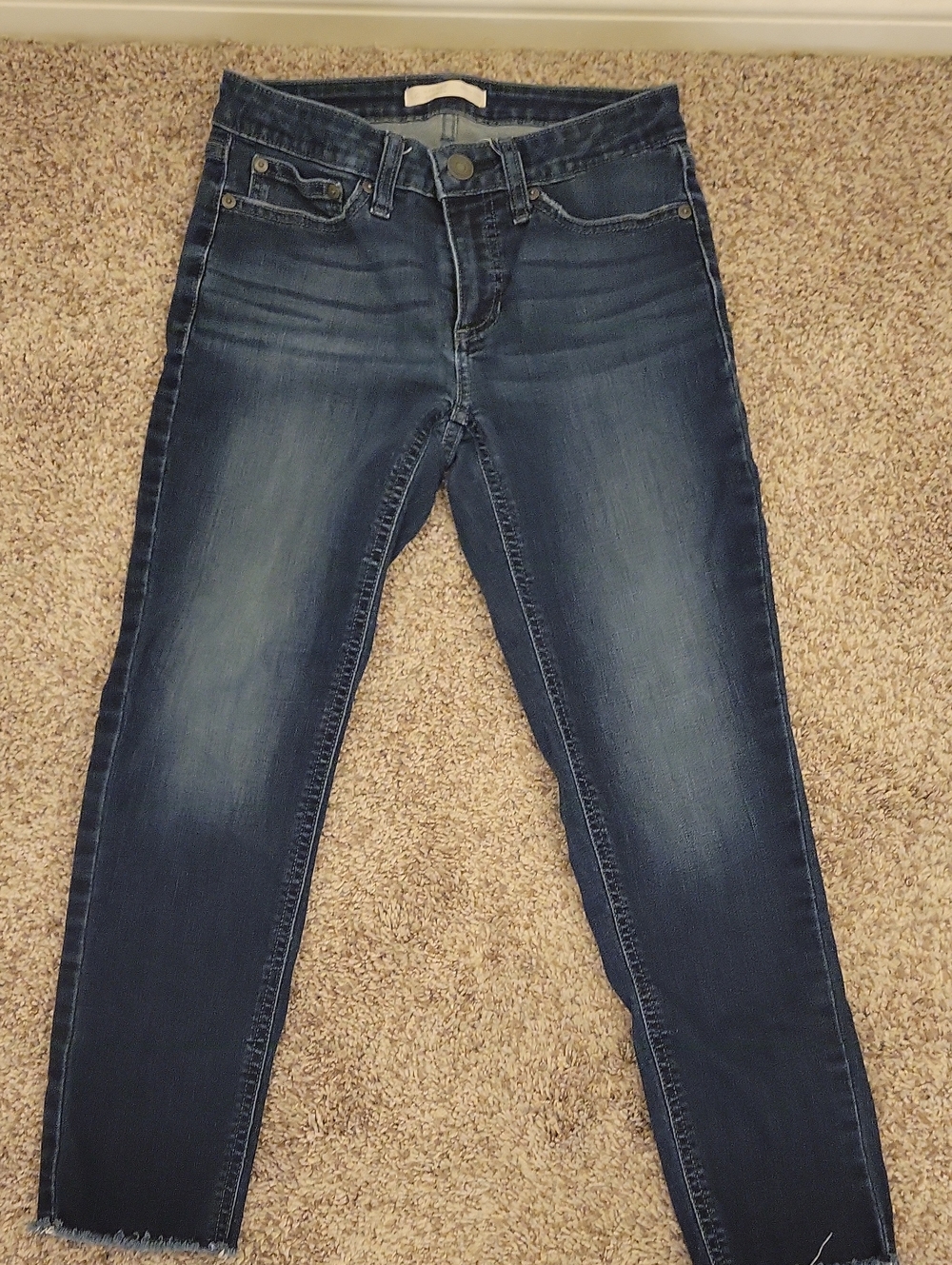 LC Lauren Conrad Dark Wash Skinny Jeans